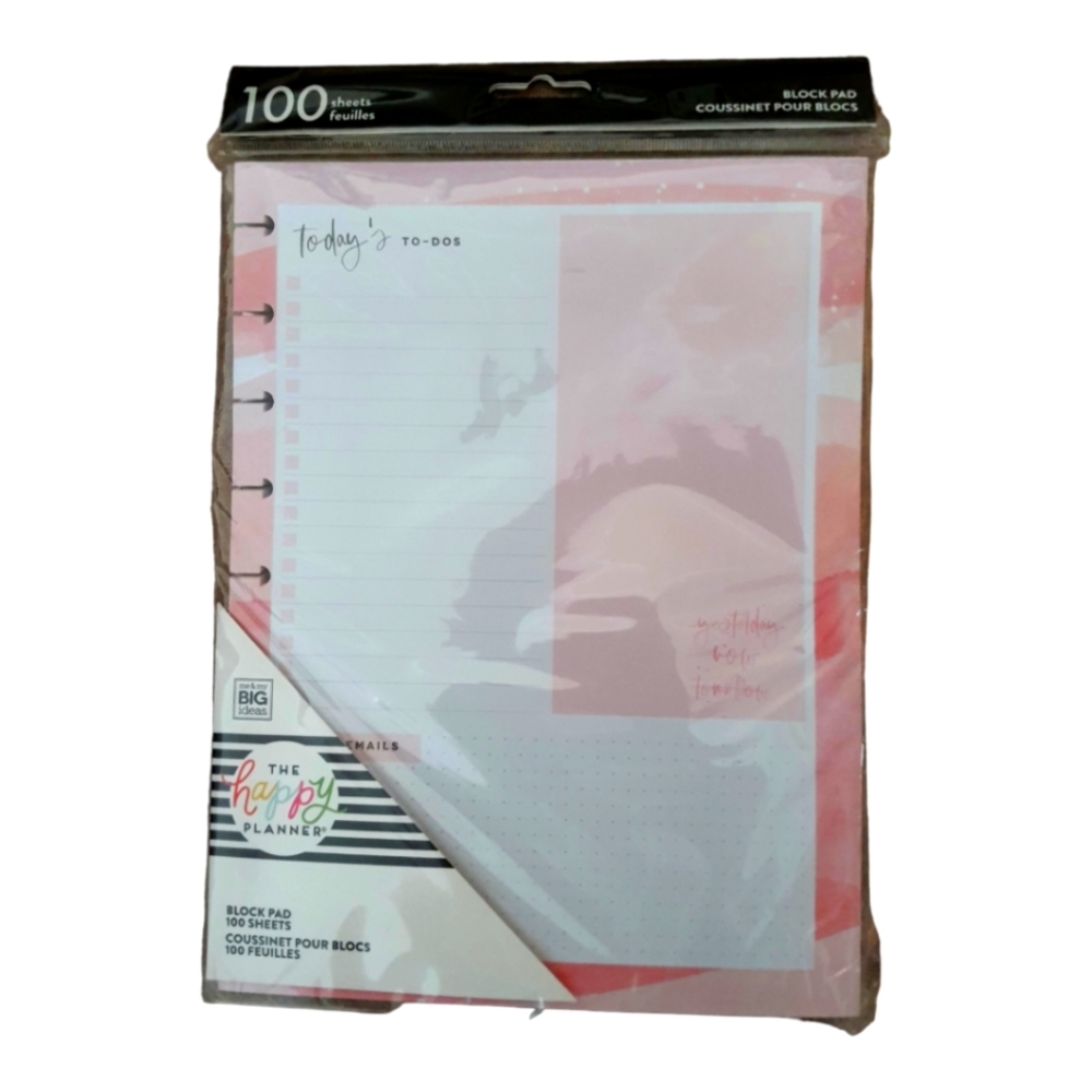 The Happy Planner block pad